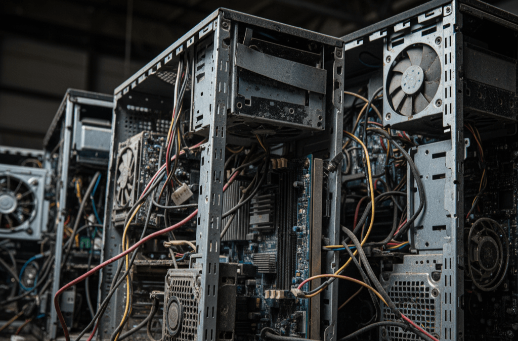 ¿Por qué acumular equipos viejos afecta la productividad empresarial?