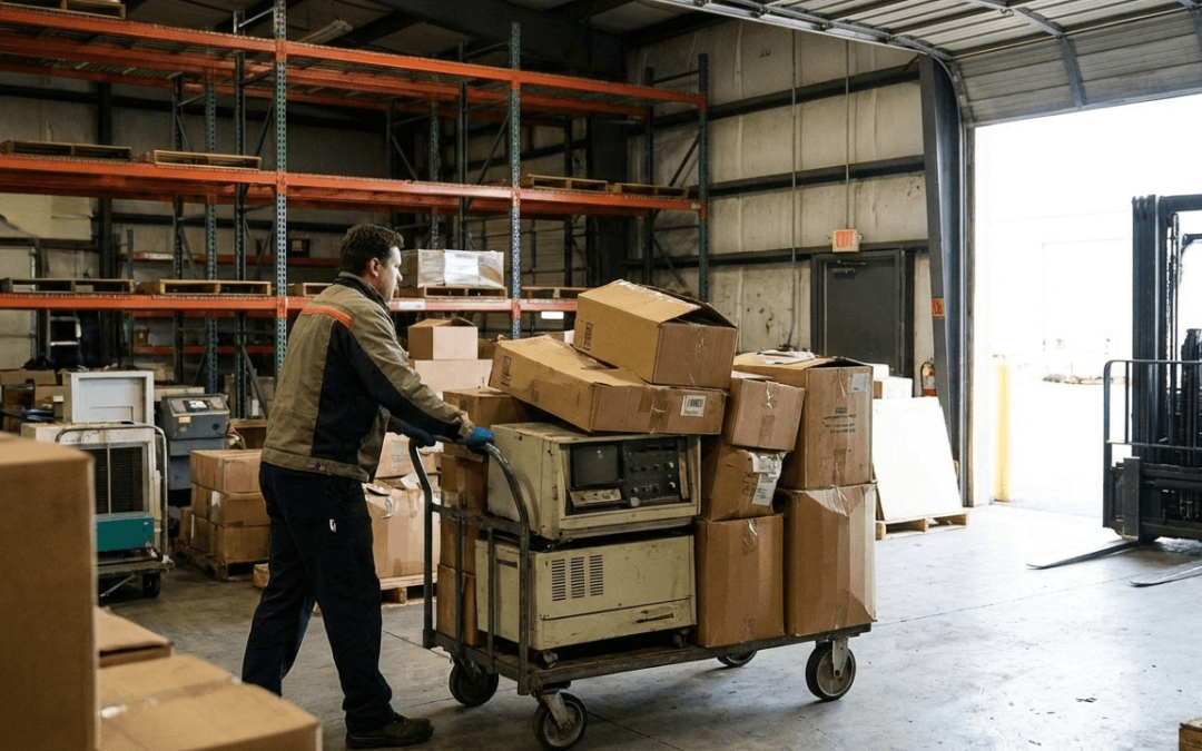 Beneficios de liberar espacios en almacenes empresariales