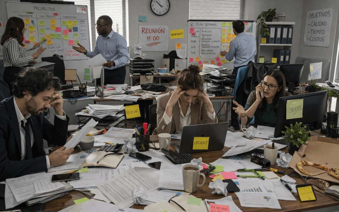 Impacto del desorden operativo en la eficiencia de una empresa